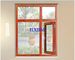 Contemporary Home Aluminium And Wood Windows , 5mm Glass Double Glazed Windows